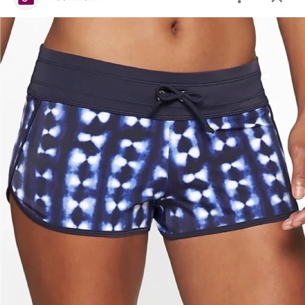 💙 Athleta Mashiko Kata‎ Short Navy Blue, Size Small for Swimming, Surfing